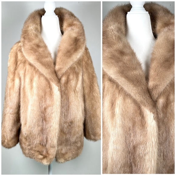 HUDSON’S mink fur jacket - Picture 1 of 12